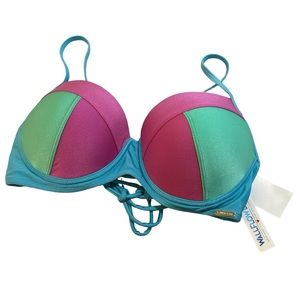 NWT Wallflower Women's Bikini Swim Top